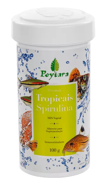 Imagem embalagem produto Poytara Tropicais Spirulina