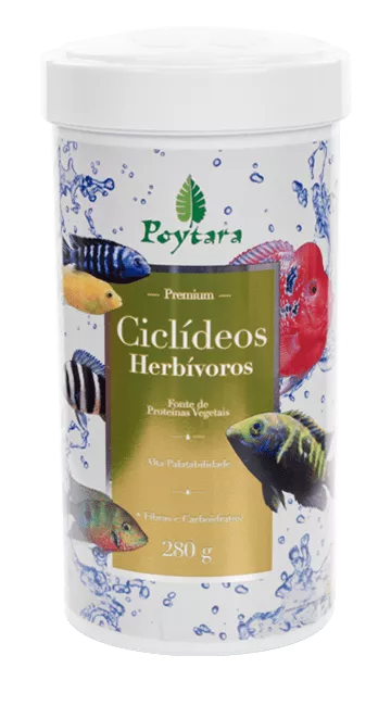 Imagem embalagem produto Poytara Ciclídeos Herbívoros